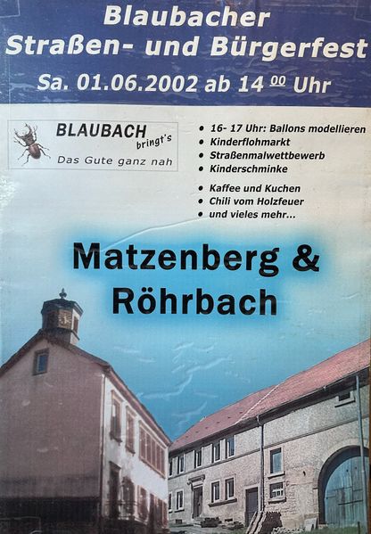 Datei:Strassenfest Matzenberg Roehrbach.jpg